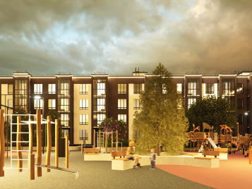 модульный цветник-скамейка