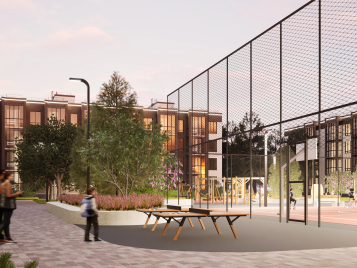 общий вид с подъезда