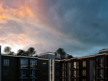 подсветка фасада 2