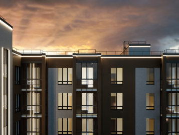 подсветка фасада 3